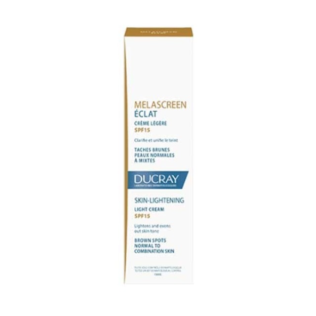 Ducray Melascreen Eclat Creme Legere spf 15 Λεπρόρρευστη Κρέμα για Κηλίδες , 40ml