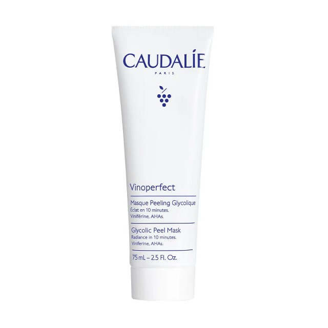 Caudalie Vinoperfect Masque Glycolic Peeling Μάσκα Λάμψης με ΑΗΑs 75ml