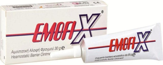 PharmaQ Emofix Αιμοστατική Αλοιφή Φραγμού 30gr