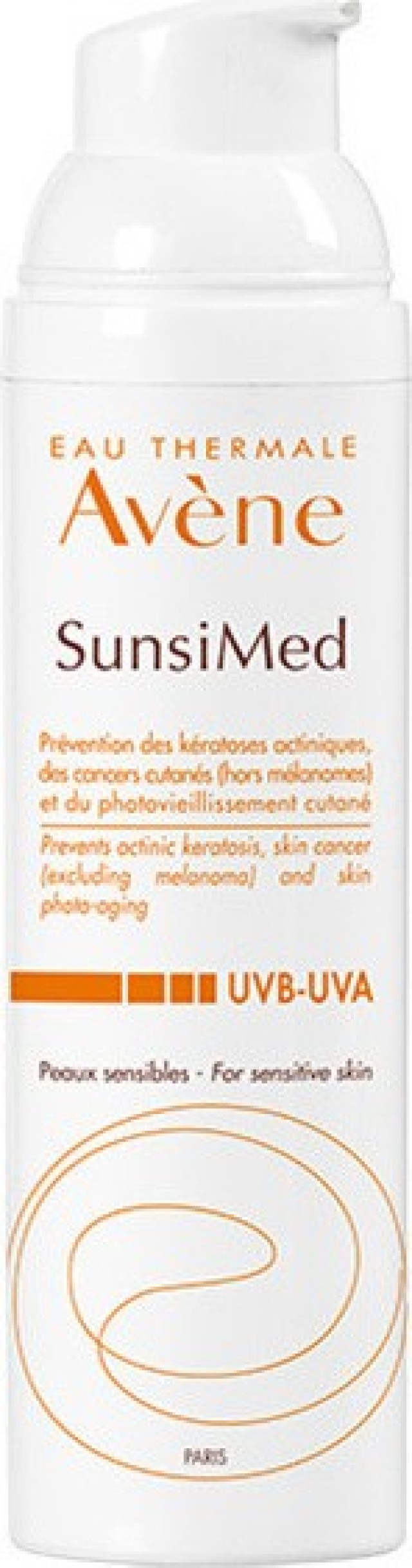 Avene SunsiMed Κρέμα Πολύ Υψηλής Προστασίας UVB-UVA  Για το Υπερευαίσθητο Δέρμα στον Ήλιο 80ml