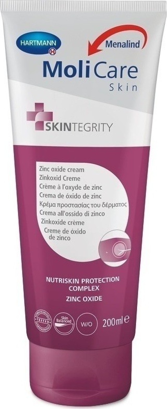 Hartmann Menalind Molicare Skin Κρέμα Προστασίας Δέρματος 200ml