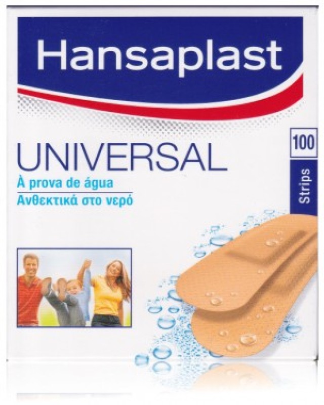 Hansaplast Universal Επιθέματα Ανθεκτικά στο Νερό 19mm 100τμχ