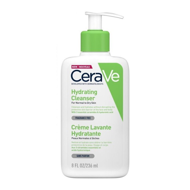 CeraVe Κρέμα Καθαρισμού για Κανονικά προς Ξηρά Δέρματα 236ml