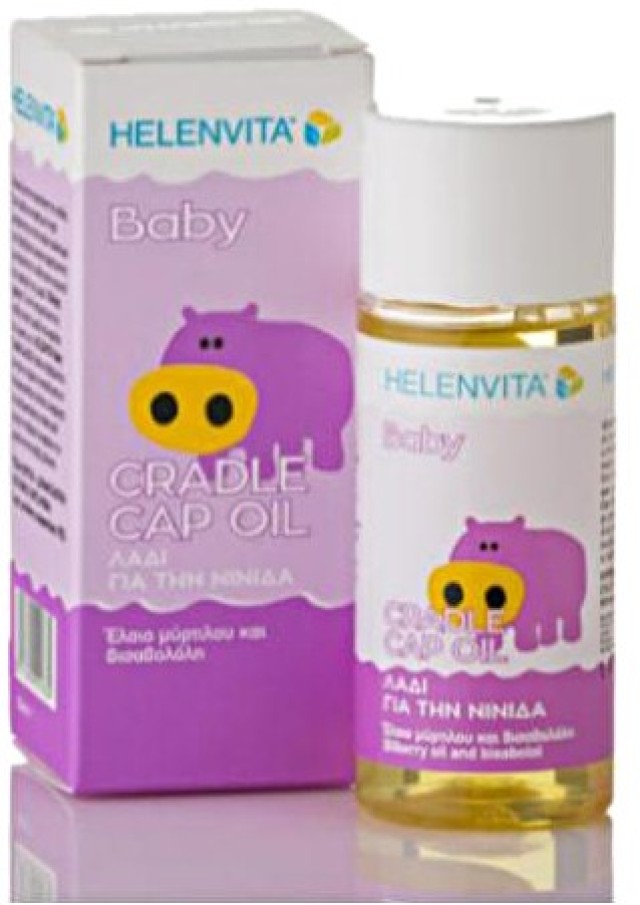 Helenvita Baby Cradle Cap Oil Βρεφικό Λάδι για τη Νινίδα 50ml