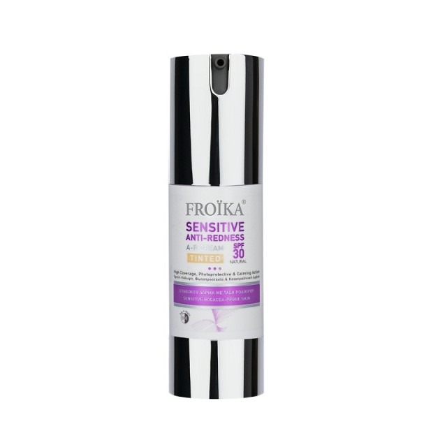 Froika Sensitive Anti-Redness Tinted Κρέμα Προσώπου με Χρώμα και SPF30 για Ευαίσθητες Επιδερμίδες κατά της Ερυθρότητας 30ml
