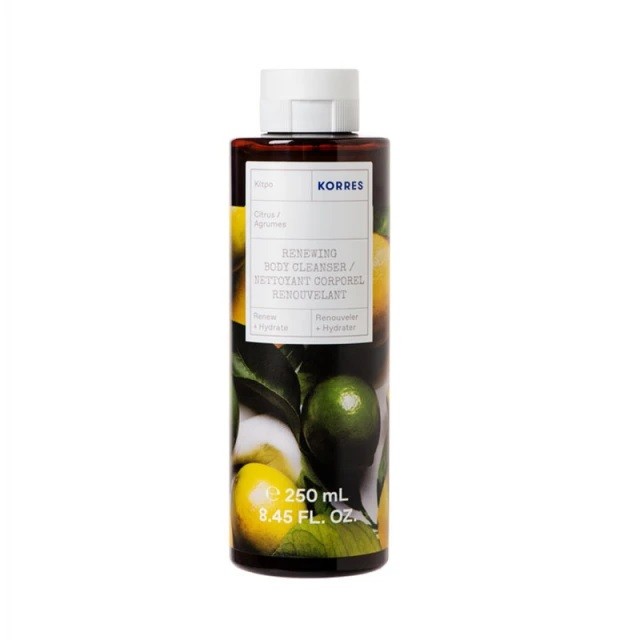Korres Body Cleanser Citrus Αφρόλουτρο Σώματος Με Άρωμα Κίτρο 250ml