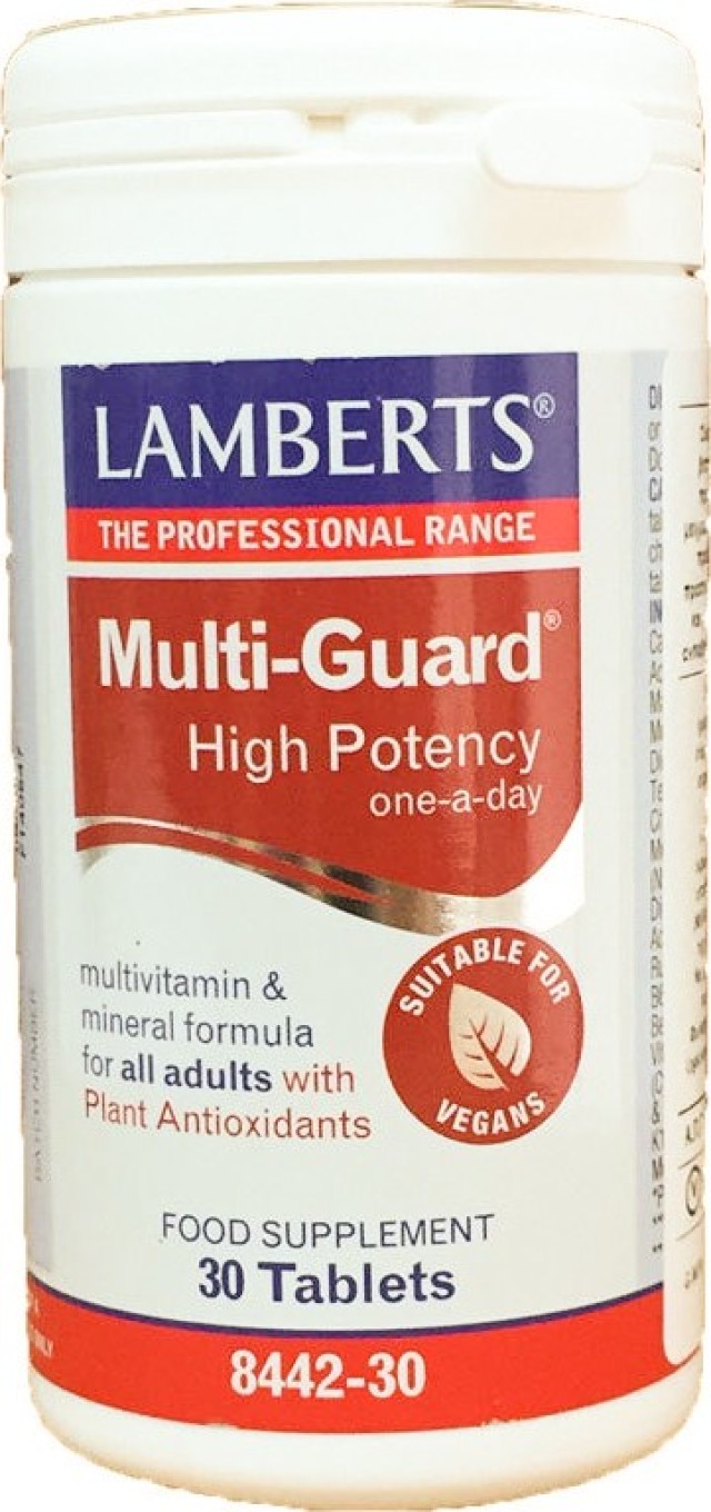 Lamberts Multi Guard Πολυβιταμινούχα Φόρμουλα Βιταμινών & Μετάλλων 30Tabs