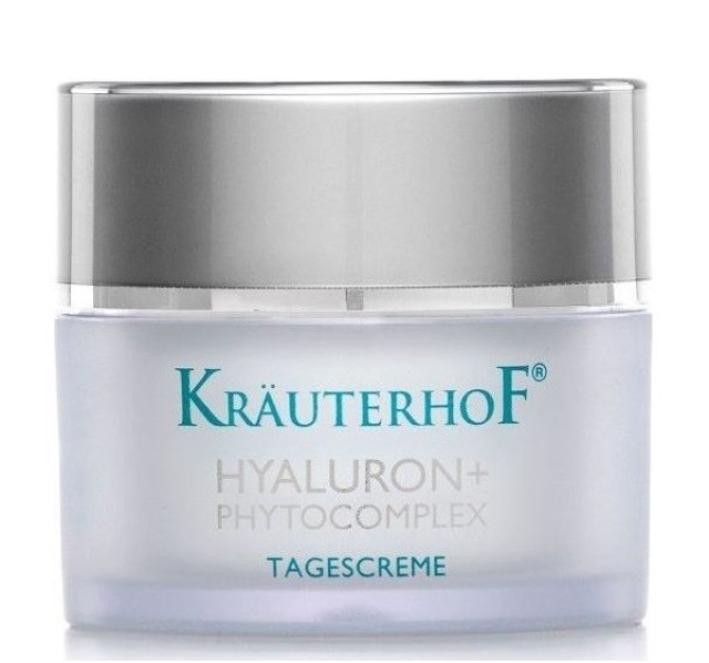 Krauterhof Hyaluron+ Phytocomplex Εντατική Ενυδατική Kρέμα Ημέρας με Υαλουρονικό Οξύ και Φυσικά Εκχυλίσματα, 50ml