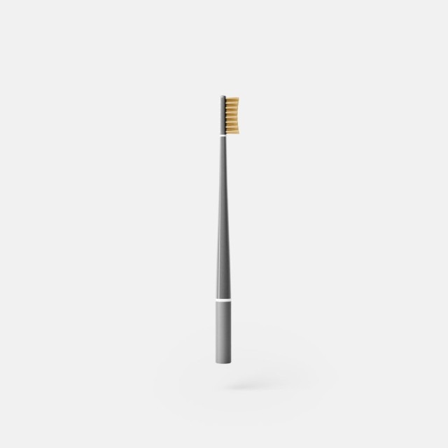 Piuma Vitamin C Medium Brush Asphalt Grey Μέτρια Οδοντόβουρτσα με Βιταμίνη C Γκρι 1τμχ