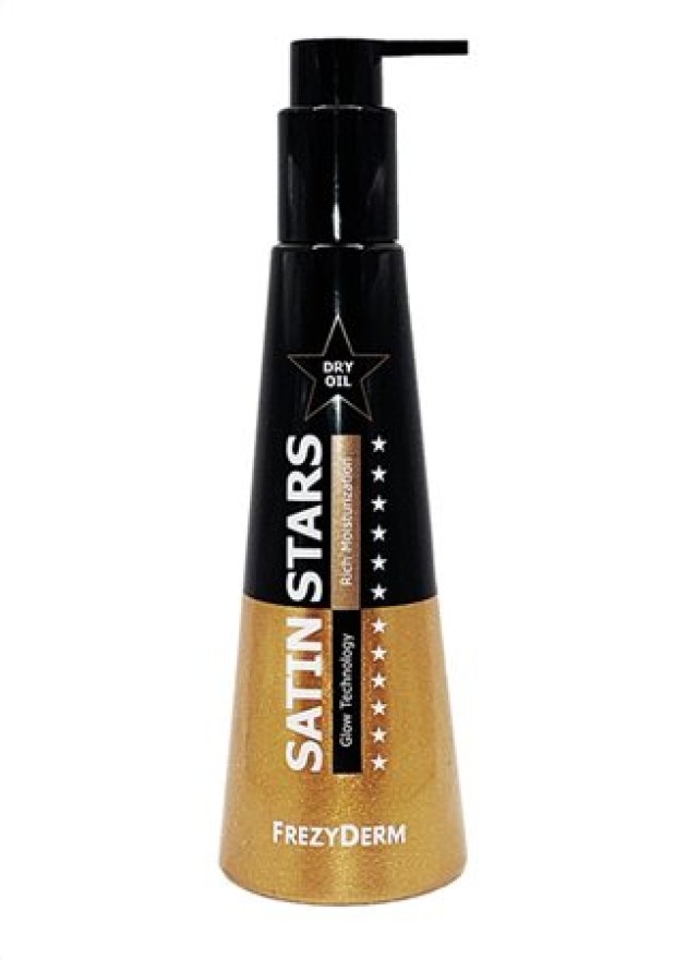 Frezyderm Satin Stars Dry Oil Premium Λάδι Σώματος με Εντυπωσιακή Λάμψη Υψηλής Αισθητικής Υπεροχής 250ml