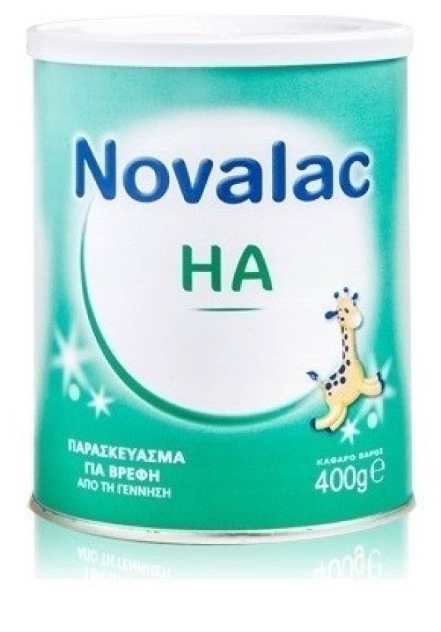 Novalac HA Γάλα 1ης βρεφικής ηλικίας για Πρόληψη Αλλεργιών 400gr