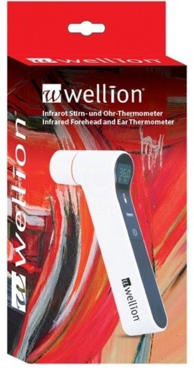 Wellion Θερμόμετρο Υπερύθρων Μετώπου & Αυτιού