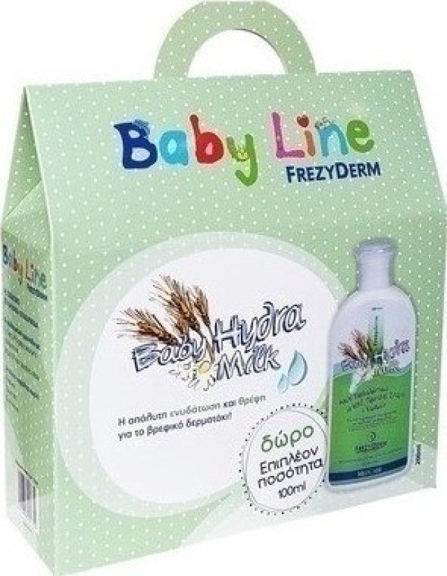 Frezyderm Promo Baby Hydra Milk Απαλό Γαλάκτωμα με Πρωτε?νες Σιταριού και Χαμομήλι 200ml με Δώρο Επιπλέον Ποσότητα 100ml