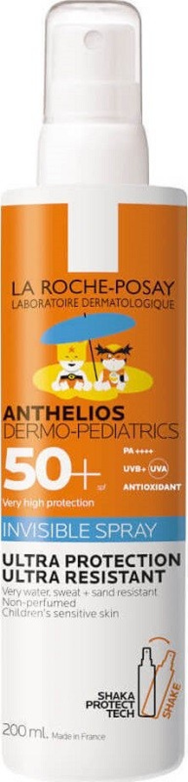 La Roche Posay Anthelios Dermo-Pediatrics Spf50+ Παιδικό Αντηλιακό Σπρέι Σώματος Υψηλής Προστασίας 200ml