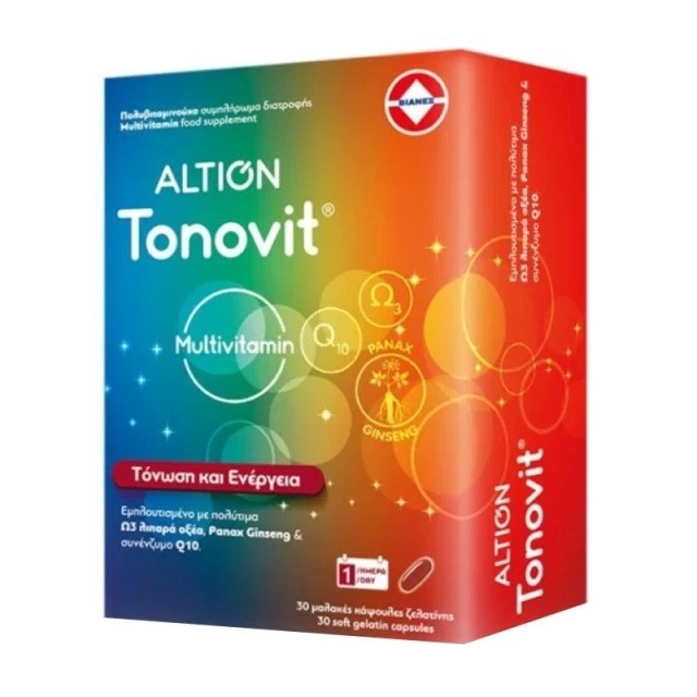 Altion Tonovit Multivitamin Πολυβιταμίνη 30 softgels