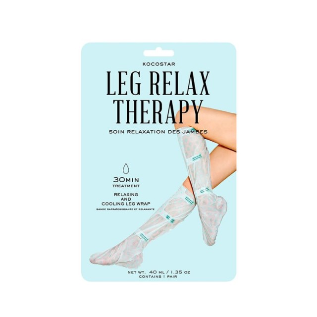 Kocostar Leg Relax Therapy Mάσκα Φροντίδας και Χαλάρωσης Ποδιών (2 κάλτσες)