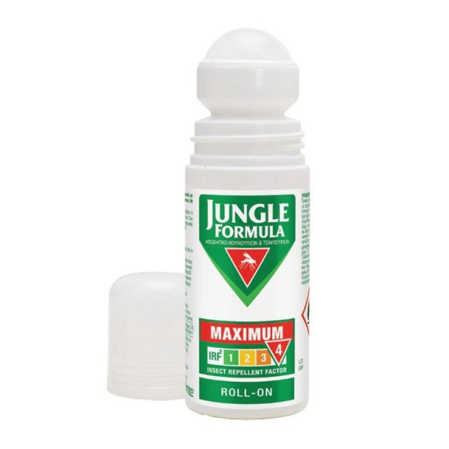 Jungle Formula Maximum Εντομοαπωθητική Λοσιόν σε Roll On/Stick 50ml