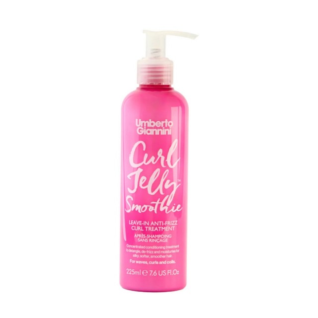 Umberto Giannini Curl Jelly Smoothie Leave-in Anti-Frizz Curl για Ξεμπέρδεμα Μαλλιών 225ml