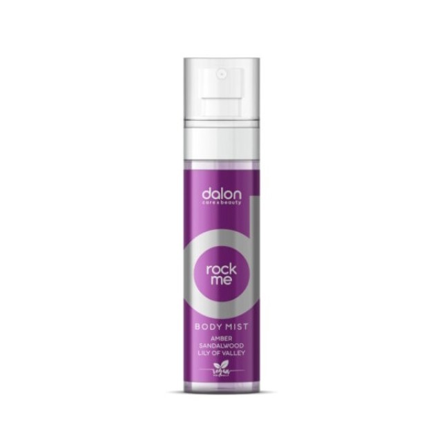 Dalon Rock Me Body Mist με Αρωμά Σανταλόξυλο, Κρίνα και Πικάντικο Ροζ Πιπέρι 100ml