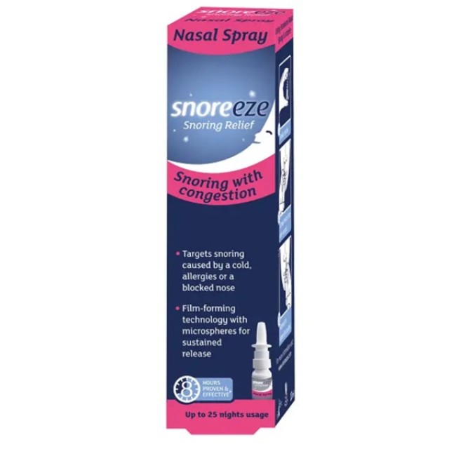 Snoreeze Ρινικό Σπρέι που Ανακουφίζει Από Το Ροχαλητό 10 ml