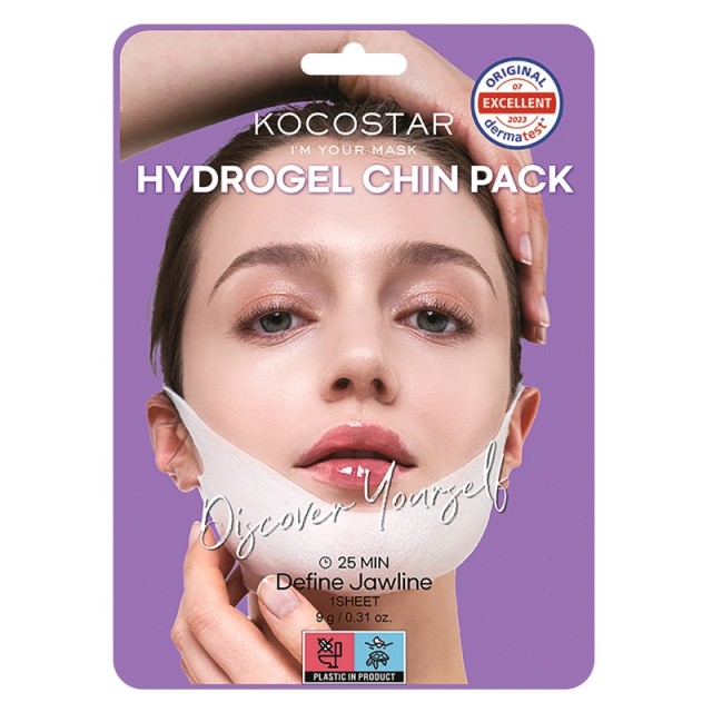Kocostar Hydrogel Chin Pack Επίθεμα Σύσφιξης Για Το Πιγούνι 1τμχ
