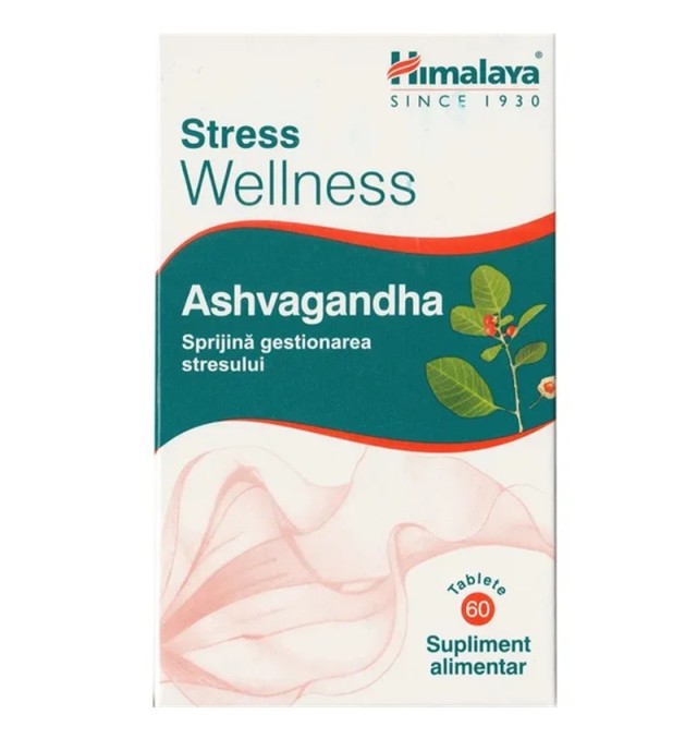 Himalaya Ashvagandha Υποστήριξη του Οργανισμού κατά του Αγχους και Ενίσχυση της Γνωστικής Λειτουργίας 60 Δισκία