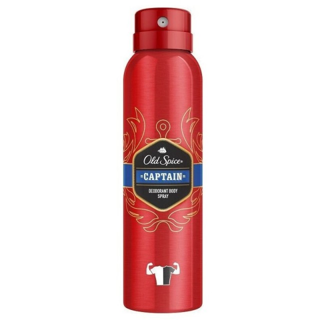 Old Spice Captain Deodorant Body Spray Αποσμητικό Σπρέι Σώματος 150ml