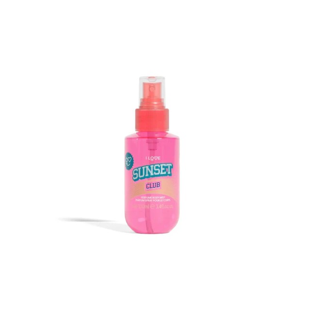 I LOVE Sunset Club Perfume Body Mist Άρωμα Σώματος 100ml