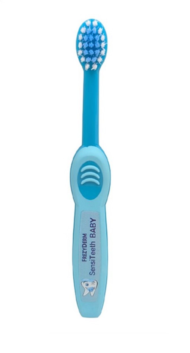 Frezyderm Sensiteeth Baby Toothbrush Soft Μαλακή Οδοντόβουρτσα για 6-36 Μηνών Γαλάζια 1τμχ
