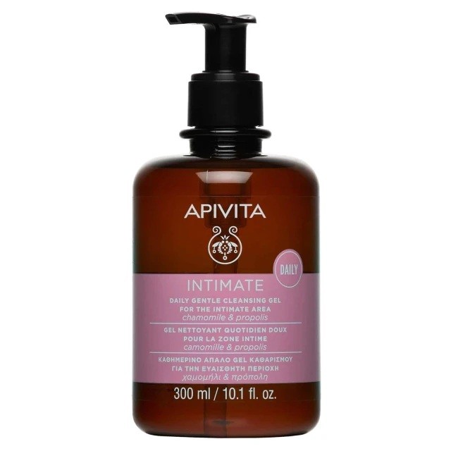 Apivita Intimate Daily Απαλό Tζελ Καθαρισμού για την Ευαίσθητη Περιοχή 300ml