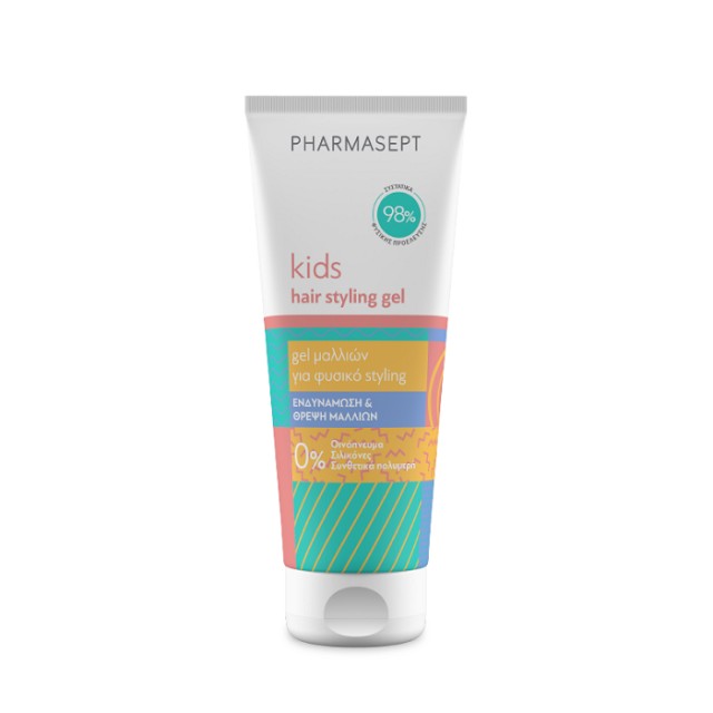 Pharmasept Kids Hair Styling Gel Τζελ Μαλλιών για Δυνατό Κράτημα 100ml