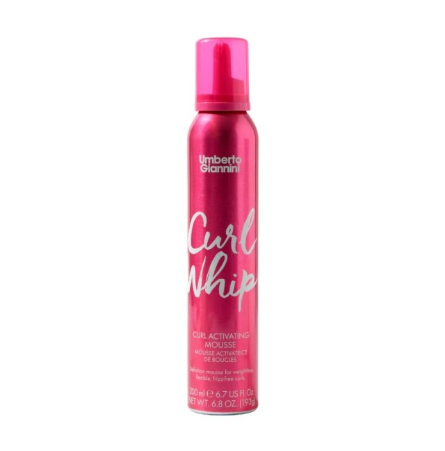 Umberto Giannini Curl Whip Activating Mousse Αφρός Μαλλιών για Μπούκλες 200ml