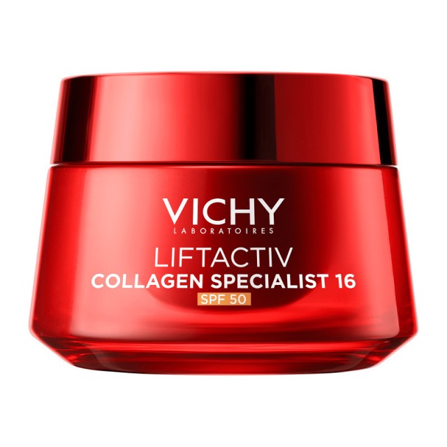 Vichy Liftactiv Collagen Specialist 16 Αντιγηραντική Κρέμα Ημέρας Με Αντηλιακή Προστασία SPF50 50ml