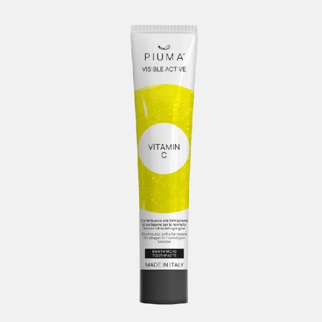 Piuma Visible Active Vitamin C Oδοντόκρεμα με Βιταμίνη C για Ούλα που Ματώνουν - Μέντα 75ml