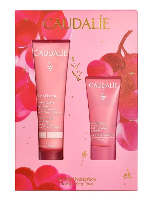 Caudalie Promo VinoHydra Moisturizing Duo Sorbet Cream Moisturizer Ελαφριά Ενυδατική Κρέμα Προσώπου 60ml & Moisturizing Cleansing Gel 30ml
