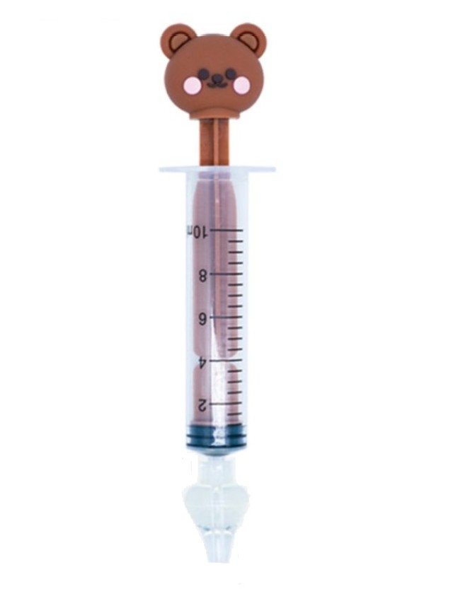 Chiotis Portable Nose Washer Σύριγγες Ρινικών Πλύσεων για Βρέφη & Παιδιά 2τμχ - Αρκουδάκι