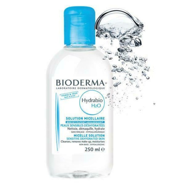 Bioderma Hydrabio H2O Moisturising Micellar Water Makeup Remover για Ξηρό και Ευαίσθητο Δέρμα 250ml