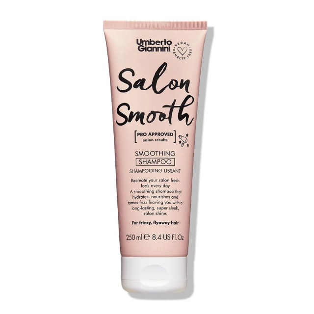 Umberto Giannini Salon Smooth Shampoo Σαμπουάν Αναδόμησης/Θρέψης & Ενυδάτωσης για Όλους τους Τύπους Μαλλιών 250ml