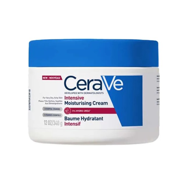 CeraVe Intensive Moisturising Cream Ενυδατική Κρέμα Για Το Πολύ Ξηρό Δέρμα Με Κνησμό 340g