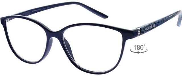 Readers RD153 Blue Γυαλιά Πρεσβυωπίας +1.25 Βαθμών Μπλε με Βραχίονες FLEX 180