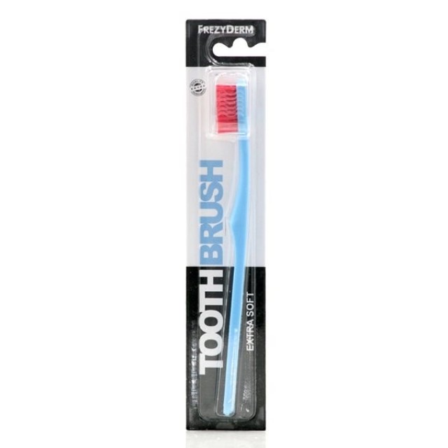 Frezyderm Toothbrush Extra Soft Πολύ Μαλακή Οδοντόβουρτσα Γαλάζια 1τμχ
