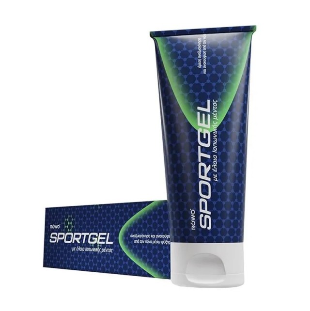 SportGel Κρέμα Gel Γέλη Κρυοθεραπείας με Έλαια Ιαπωνικής Μέντας για Κουρασμένα Πόδια και Μυϊκούς Πόνους 100ml