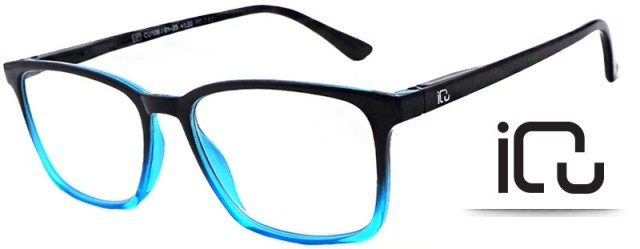 ICU CU106 Blue Γυαλιά Πρεσβυωπίας +2.00 Βαθμών Μπλε-Μαύρο