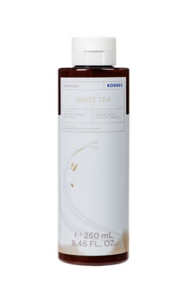Korres White Tea Shower Gel Αρωματικό Αφρόλουτρο 250ml