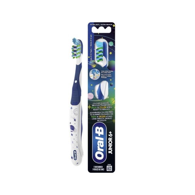 Oral-B Junior Παιδική Οδοντόβουρτσα Extra Soft 6-12 Ετών 1τμχ